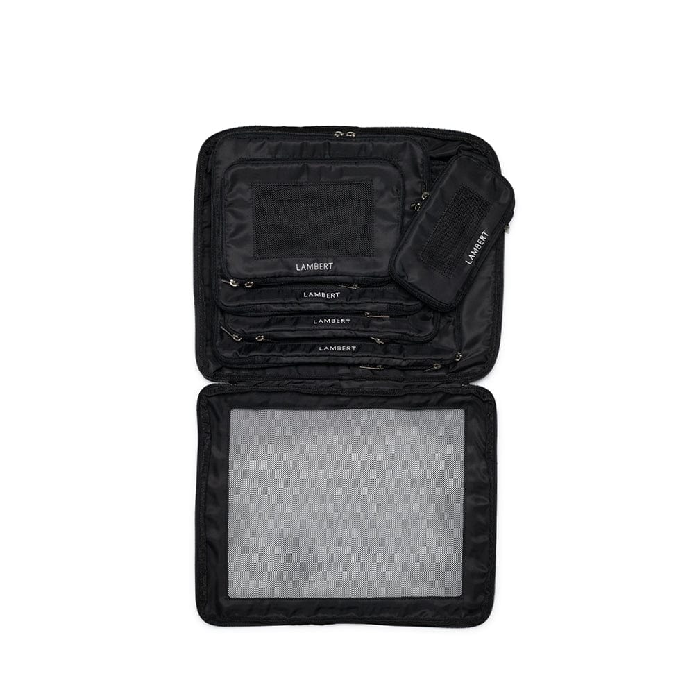 Ensemble L'Escale 6 cubes D’Emballage Nylon Noir