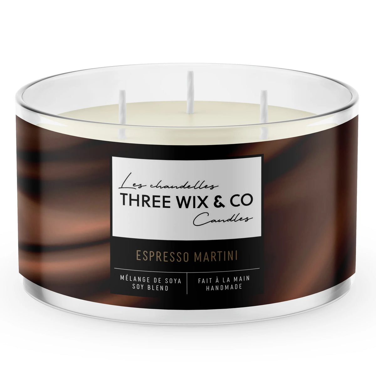 Chandelle À 3 Mèches Espresso Martini