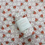 Mousseline Bambou & Coton Fraises