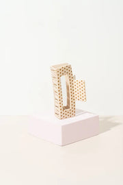 Pince Beige Polka Dot Medium