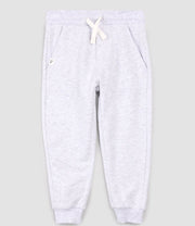 Jogging Molletonné Gris Chiné Clair Miles Basiques