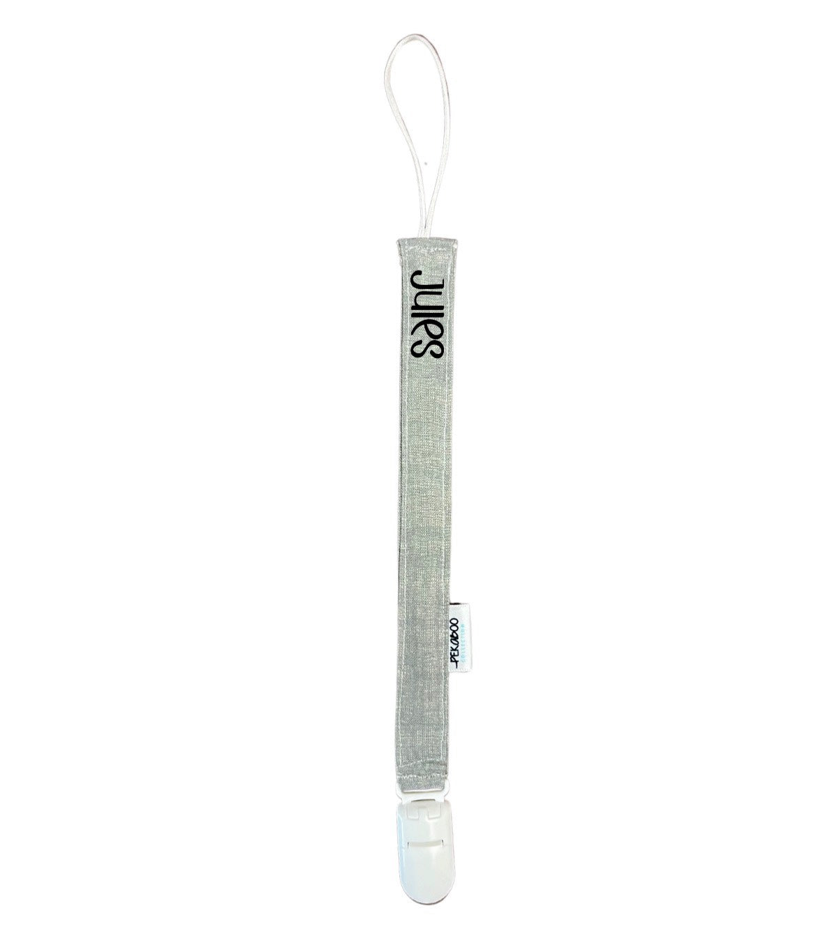 Attache-Suce Gris & Blanc (Blanc)