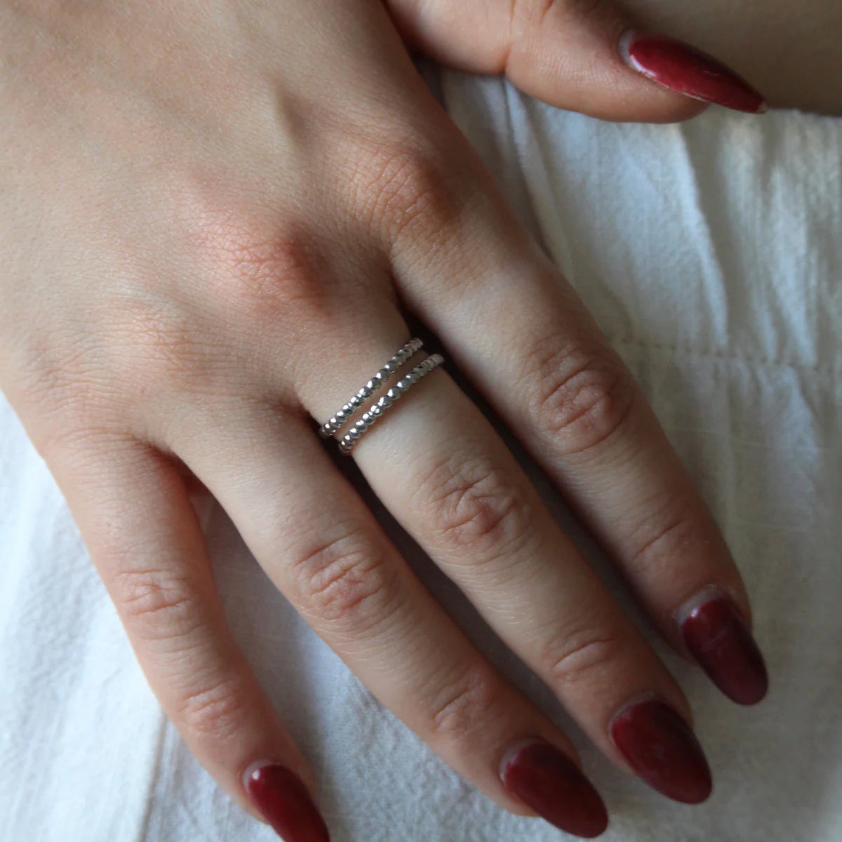 Bague Embrace Argent