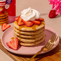 Mélange À Crêpes & À Gaufres Protéiné Shortcake Aux Fraises