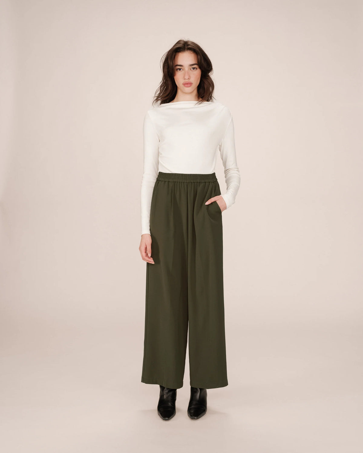 Pantalon Noblesse Vert Forêt