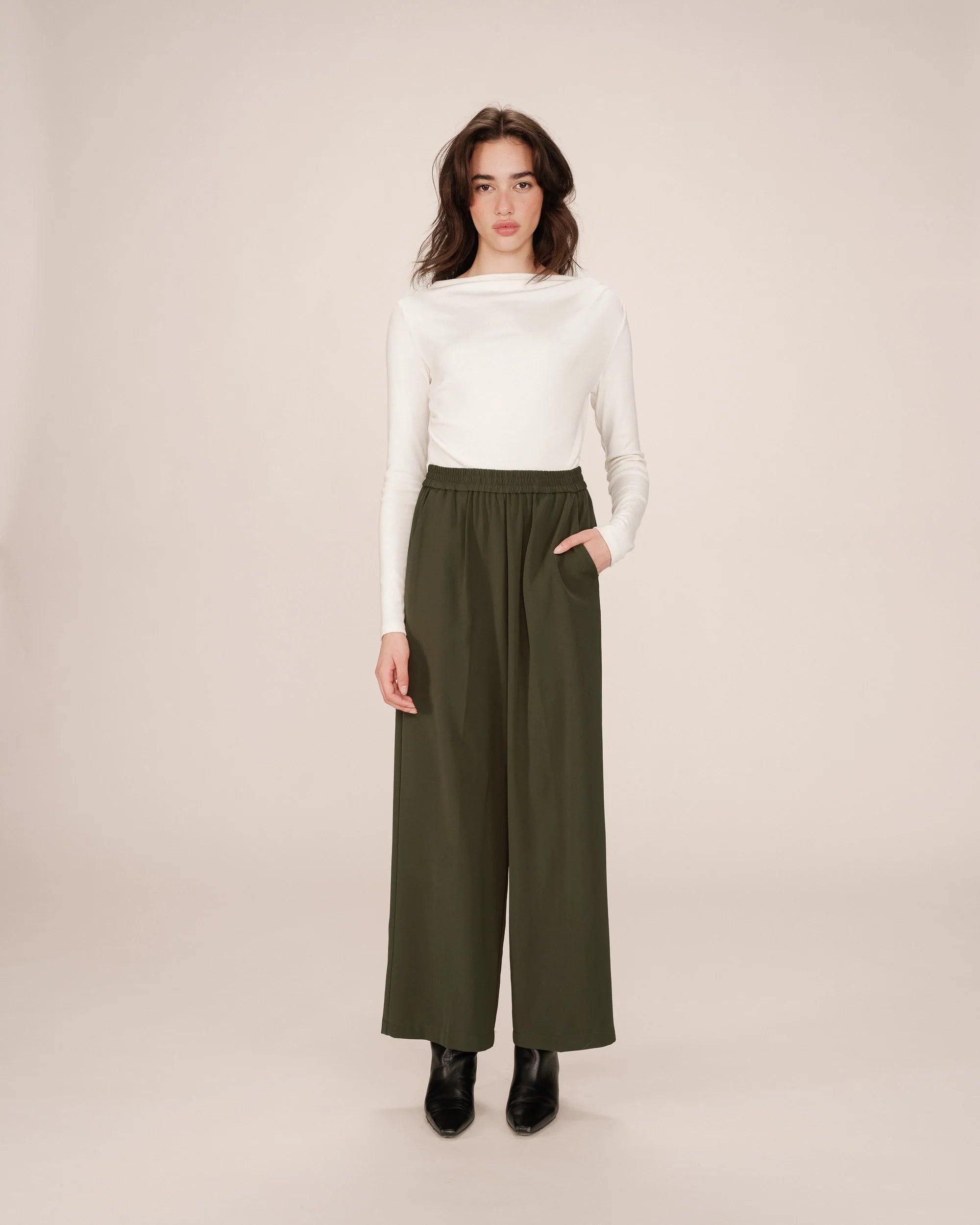 Pantalon Noblesse Vert Forêt