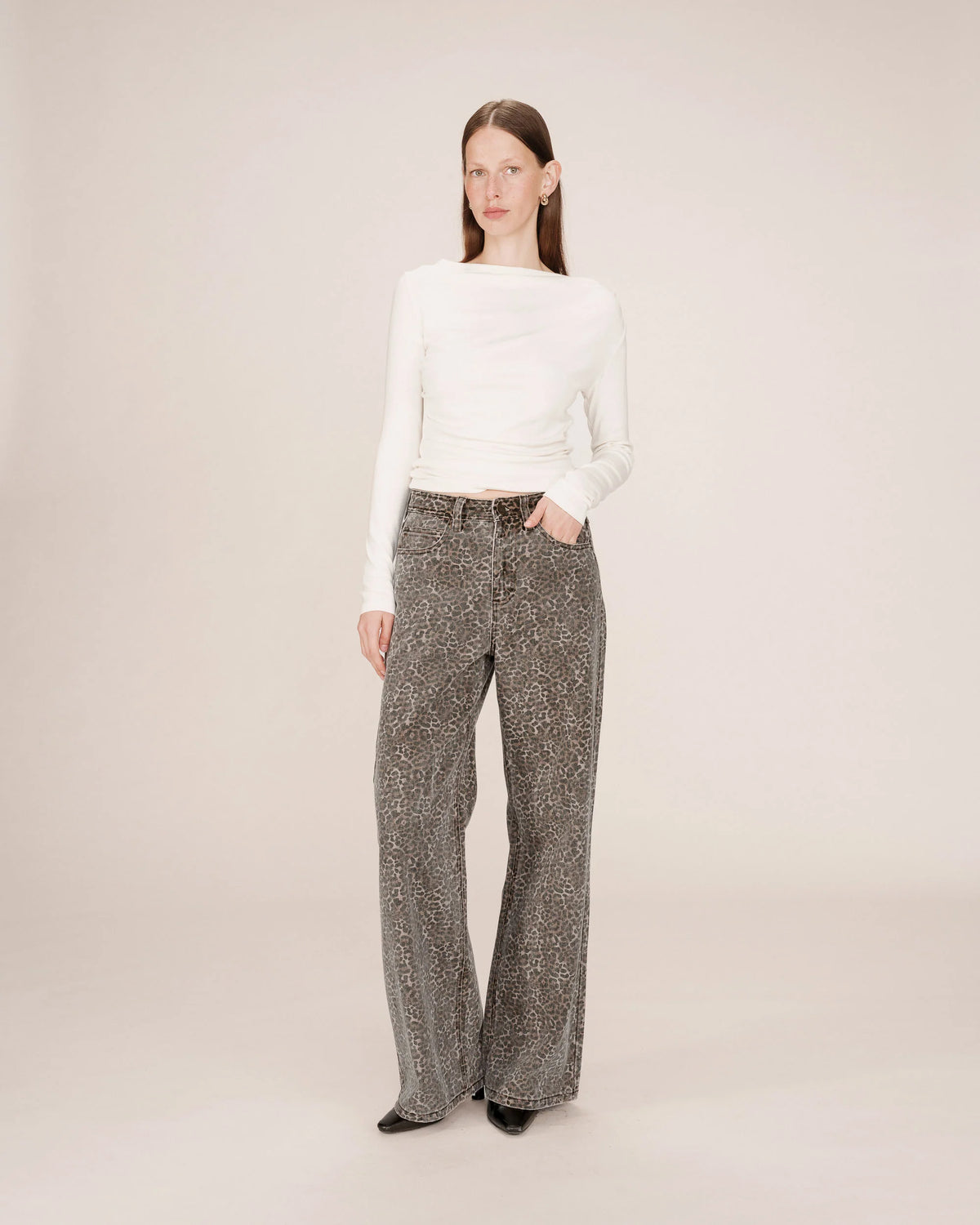 Pantalon Socca Léopard