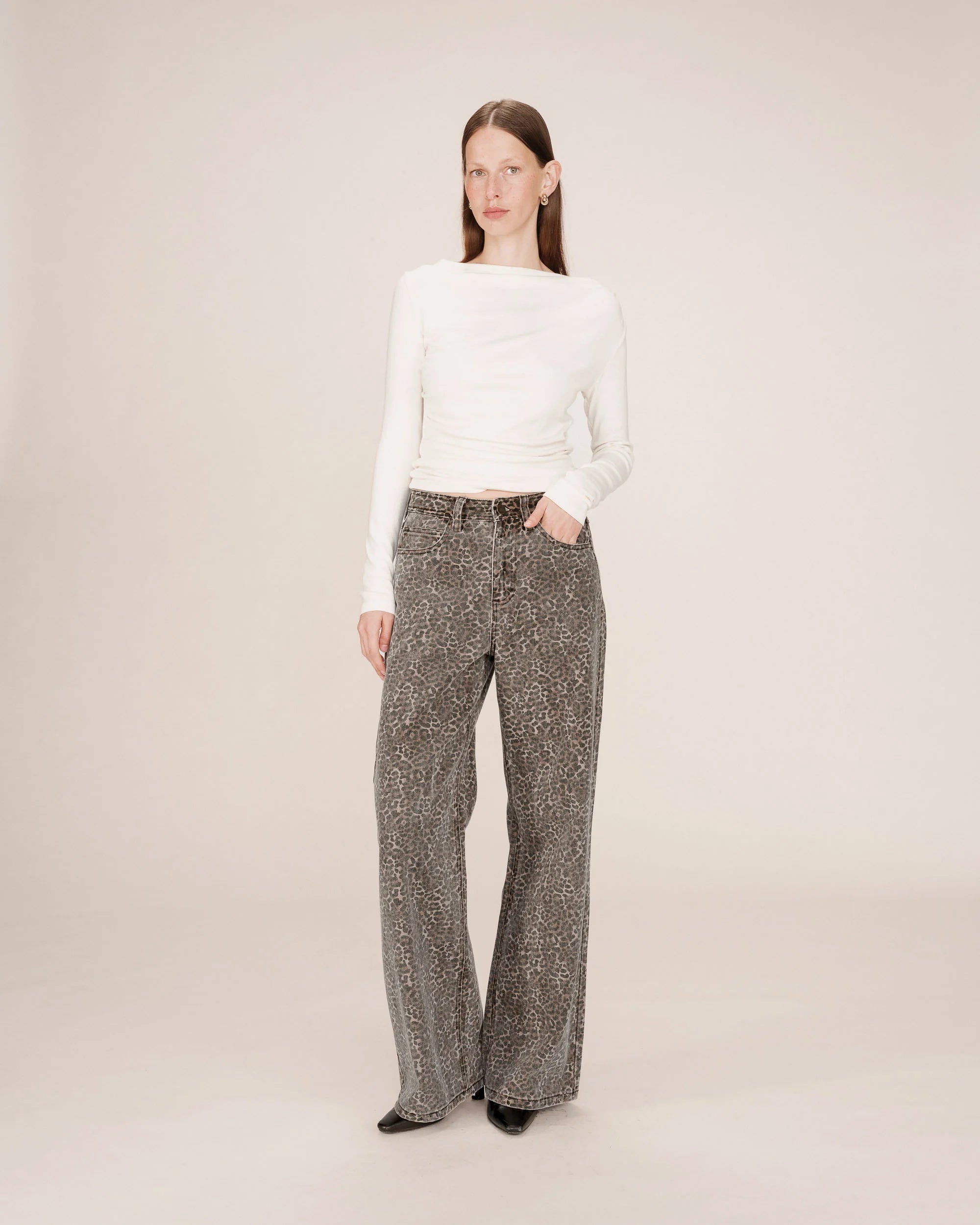 Pantalon Socca Léopard