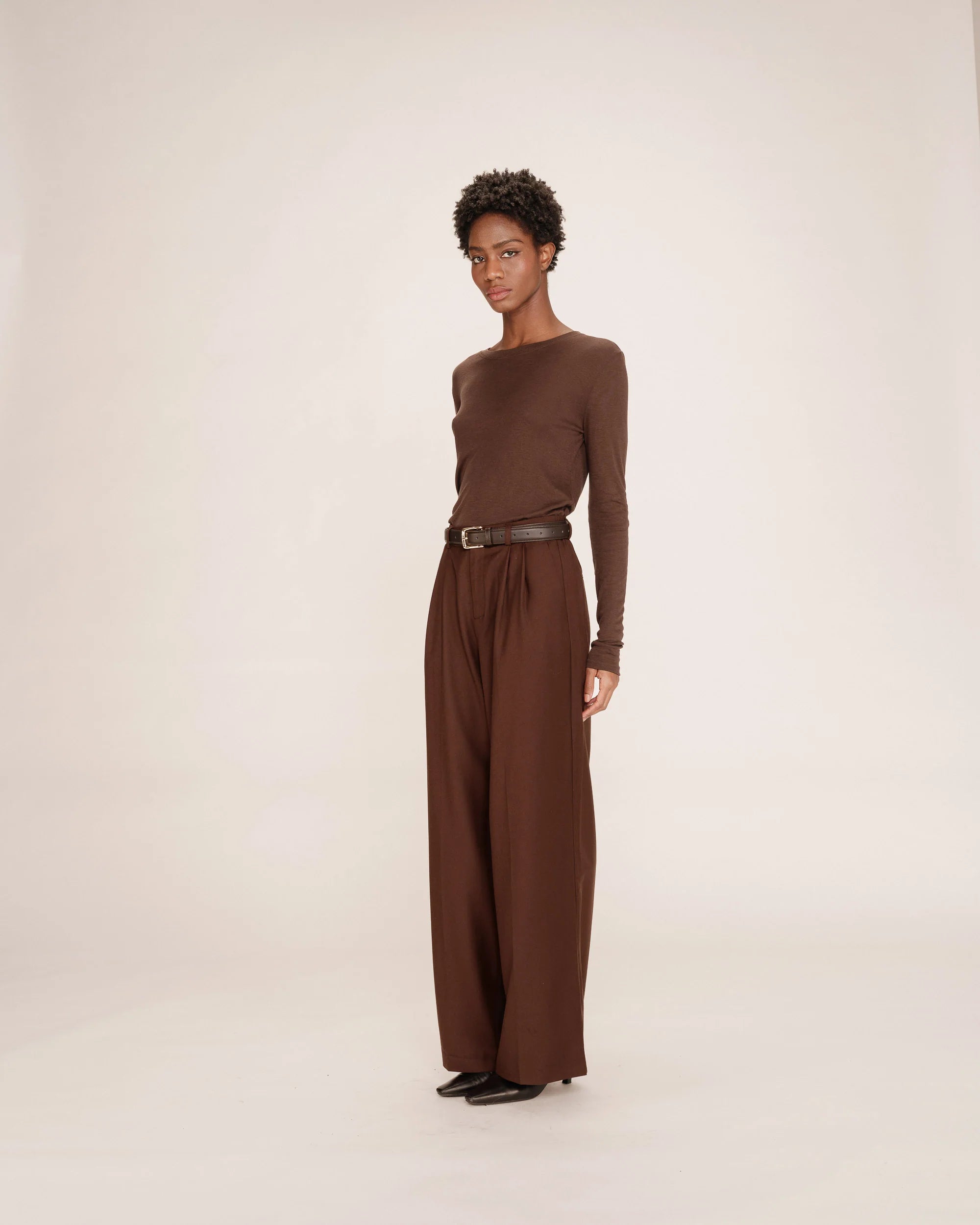 Pantalon Tatum Chocolat