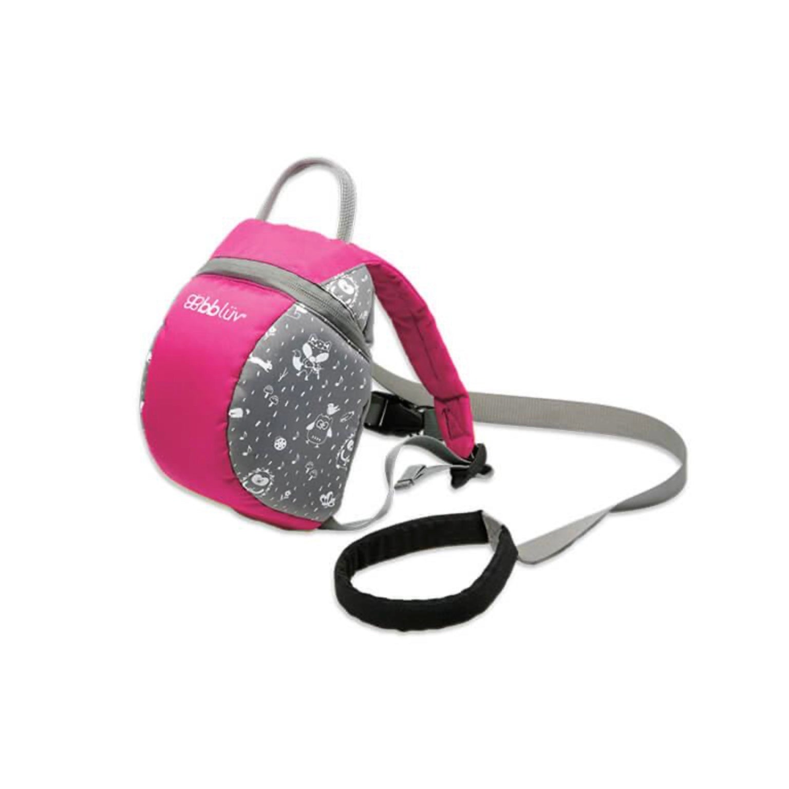 Päk Sac À Dos Pour Bambin Avec Sangle De Sécurité Amovible Rose