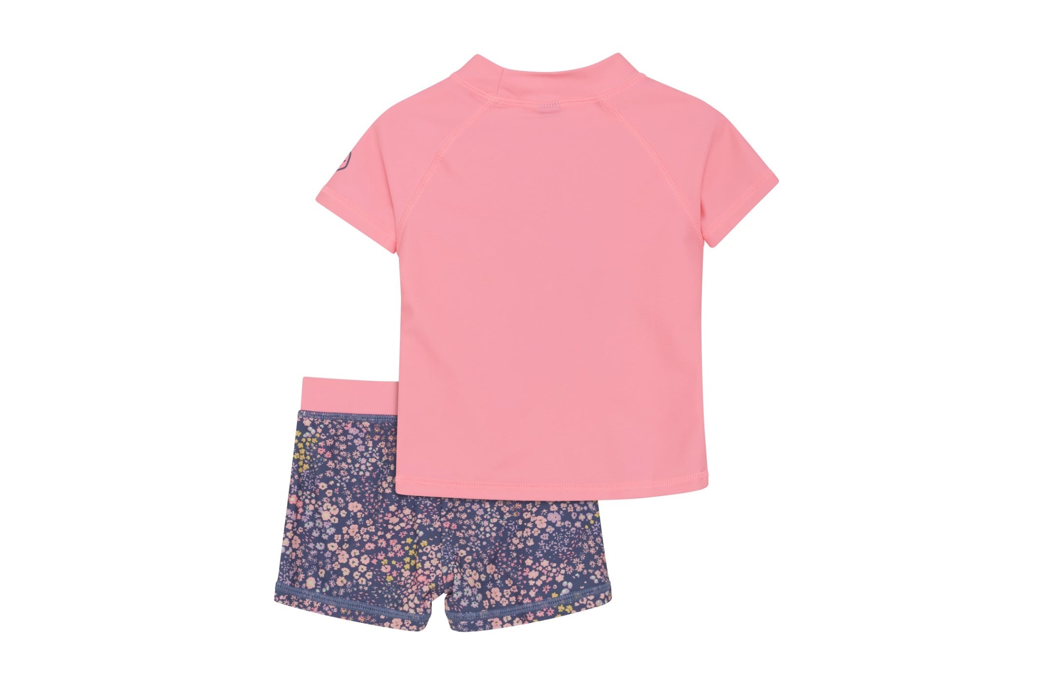 Ensemble Maillot De Bain Manches Courtes Plumeria