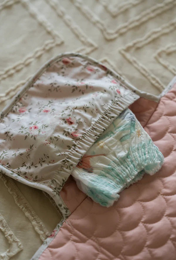 Matelas À Langer Fleurs Romantiques