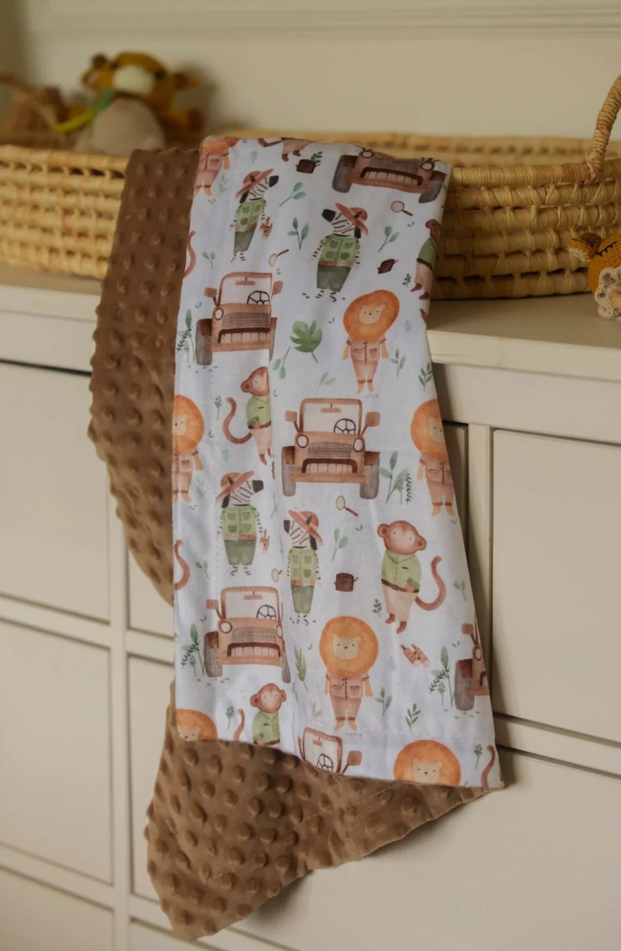 Couverture Minky Zoo