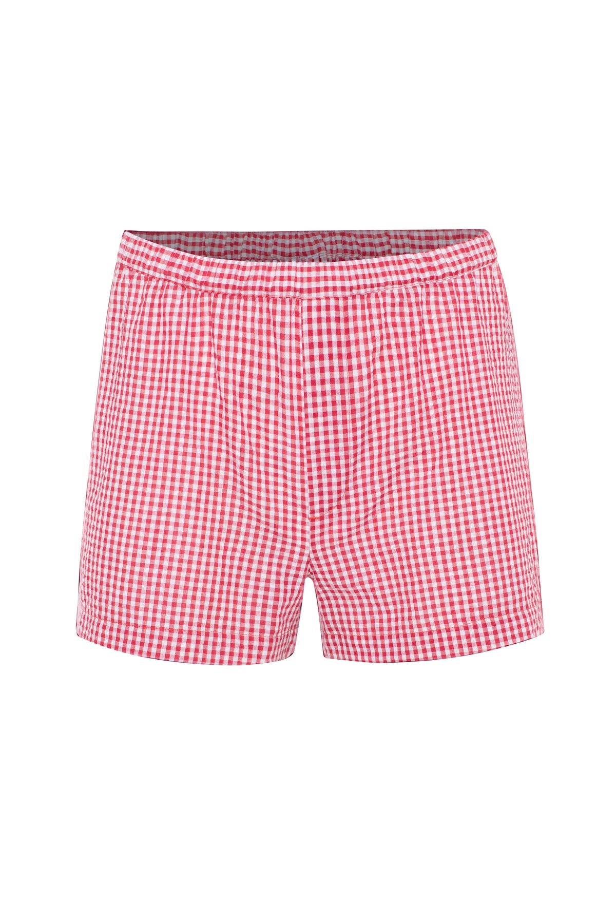 Boxer Short Vichy Cherry Red