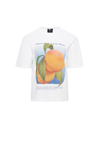 T-Shirt En Coton Vintage L'Abricot