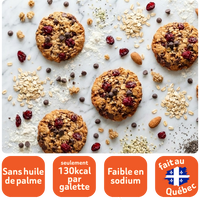 Galettes Canneberges & Chocolat