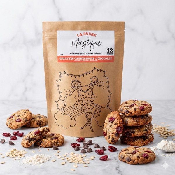 Galettes Canneberges & Chocolat