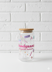 Verre Enseignante Petits Humains
