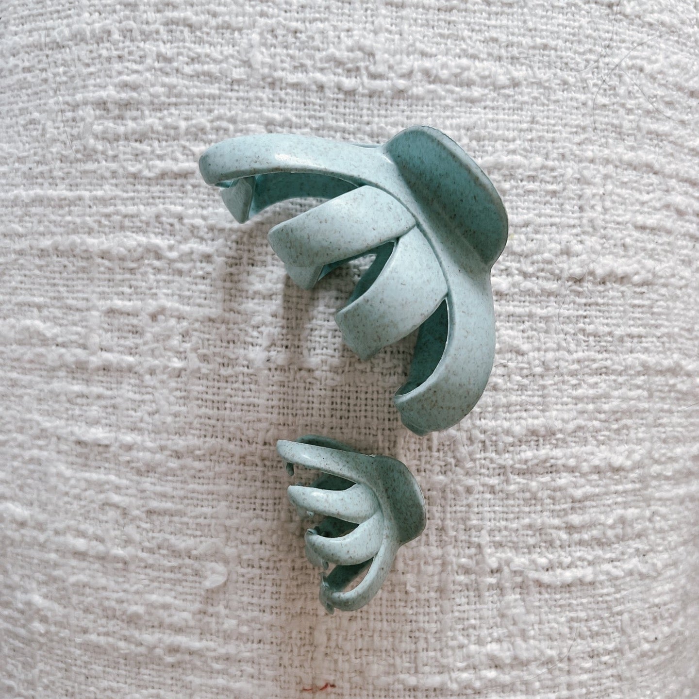 Petite Pince Pieuvre En Paille De Blé Bleu