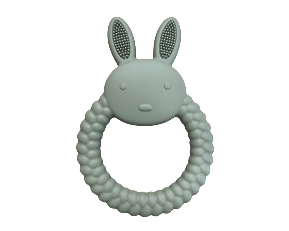 Jouet De Dentition Anneau Lapin Kaki
