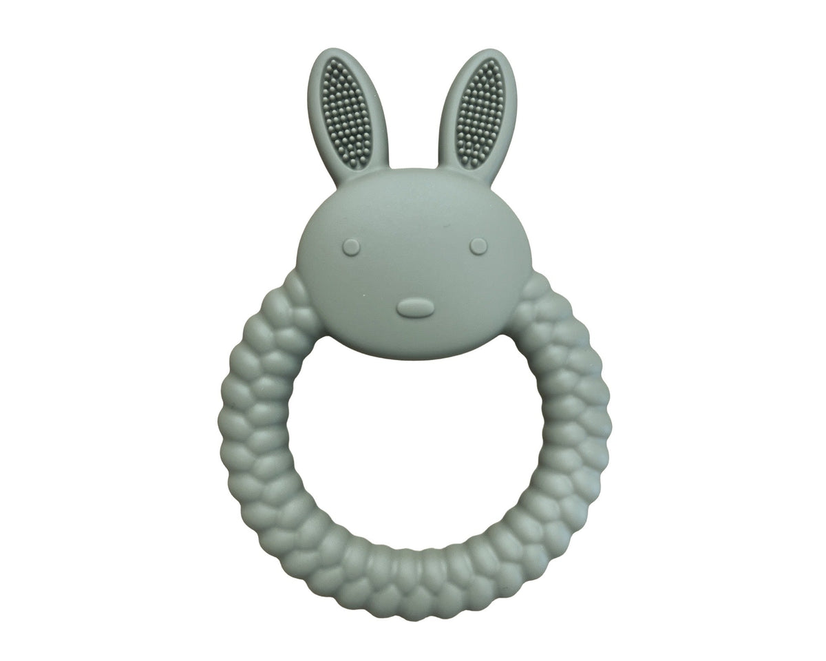 Jouet De Dentition Anneau Lapin Kaki