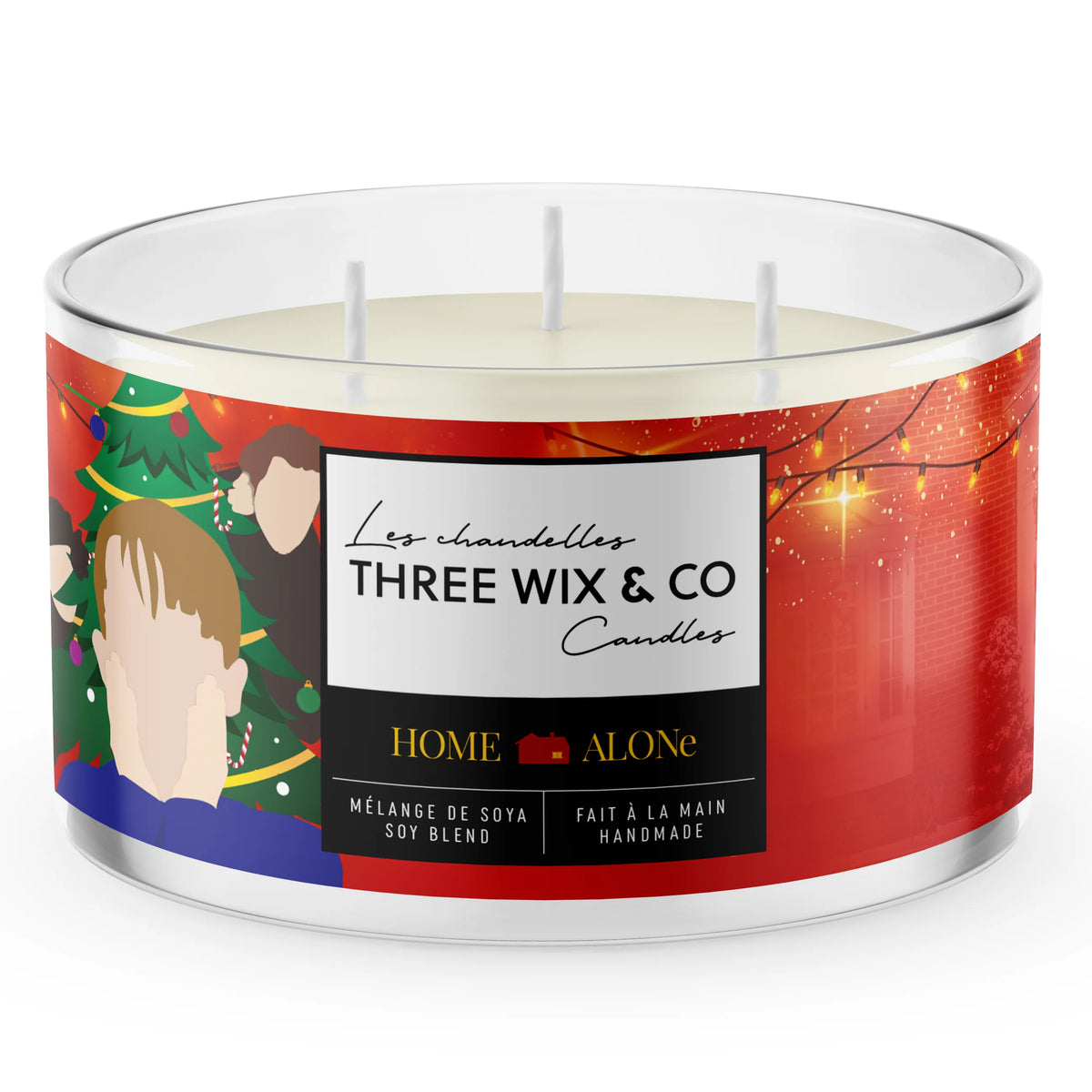 Chandelle À 3 Mèches Home Alone