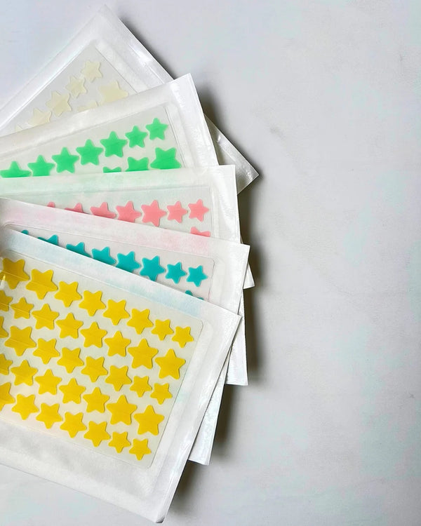 Timbre Anti-Boutons Étoilés