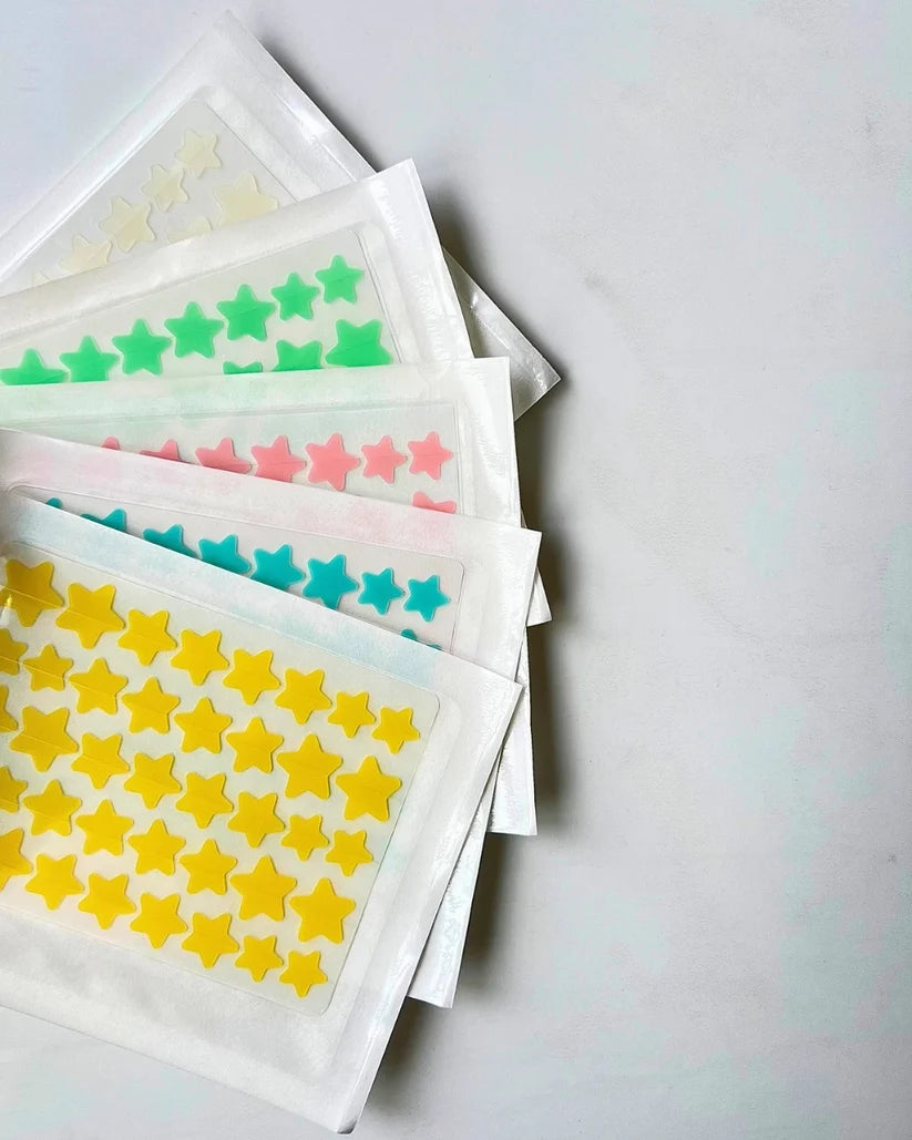 Timbres Anti-Boutons Étoilés