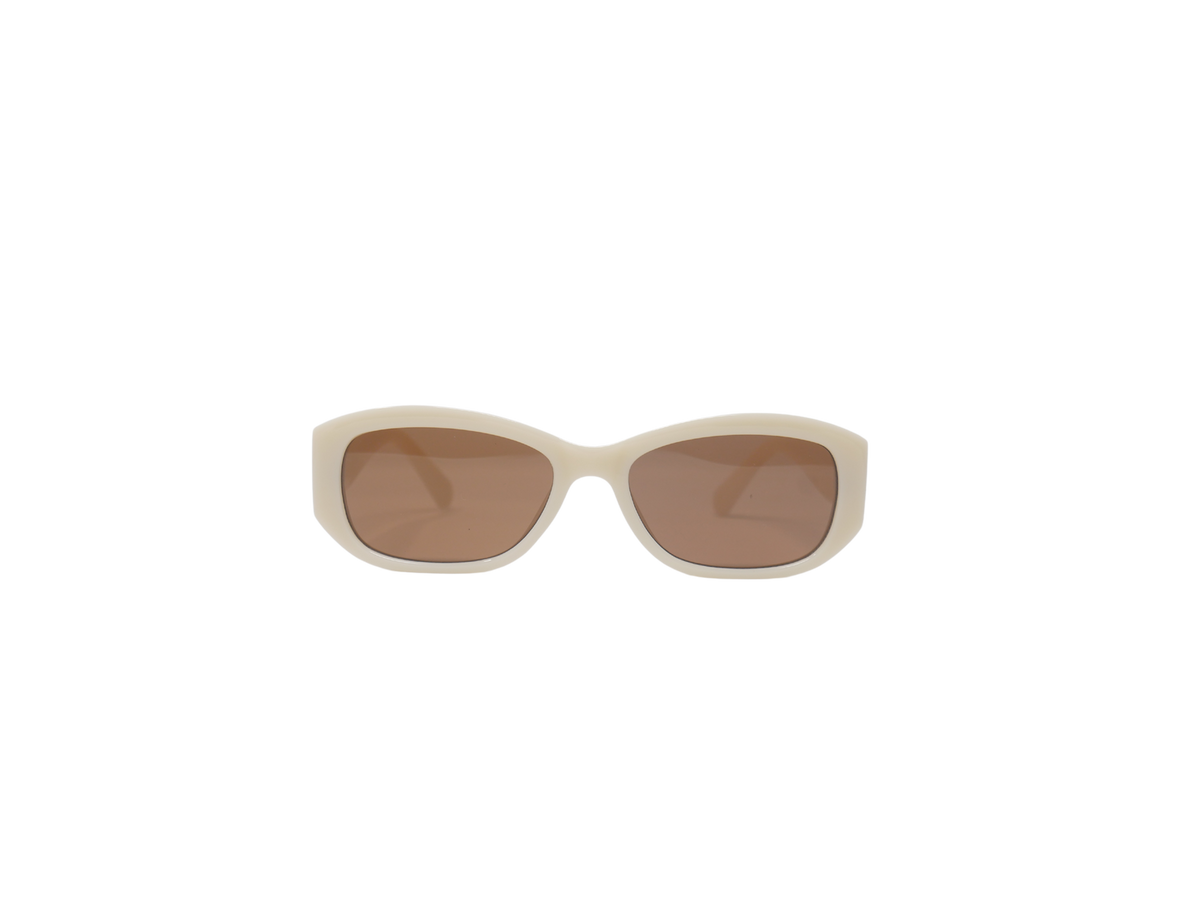 Lunette de soleil beige best sale