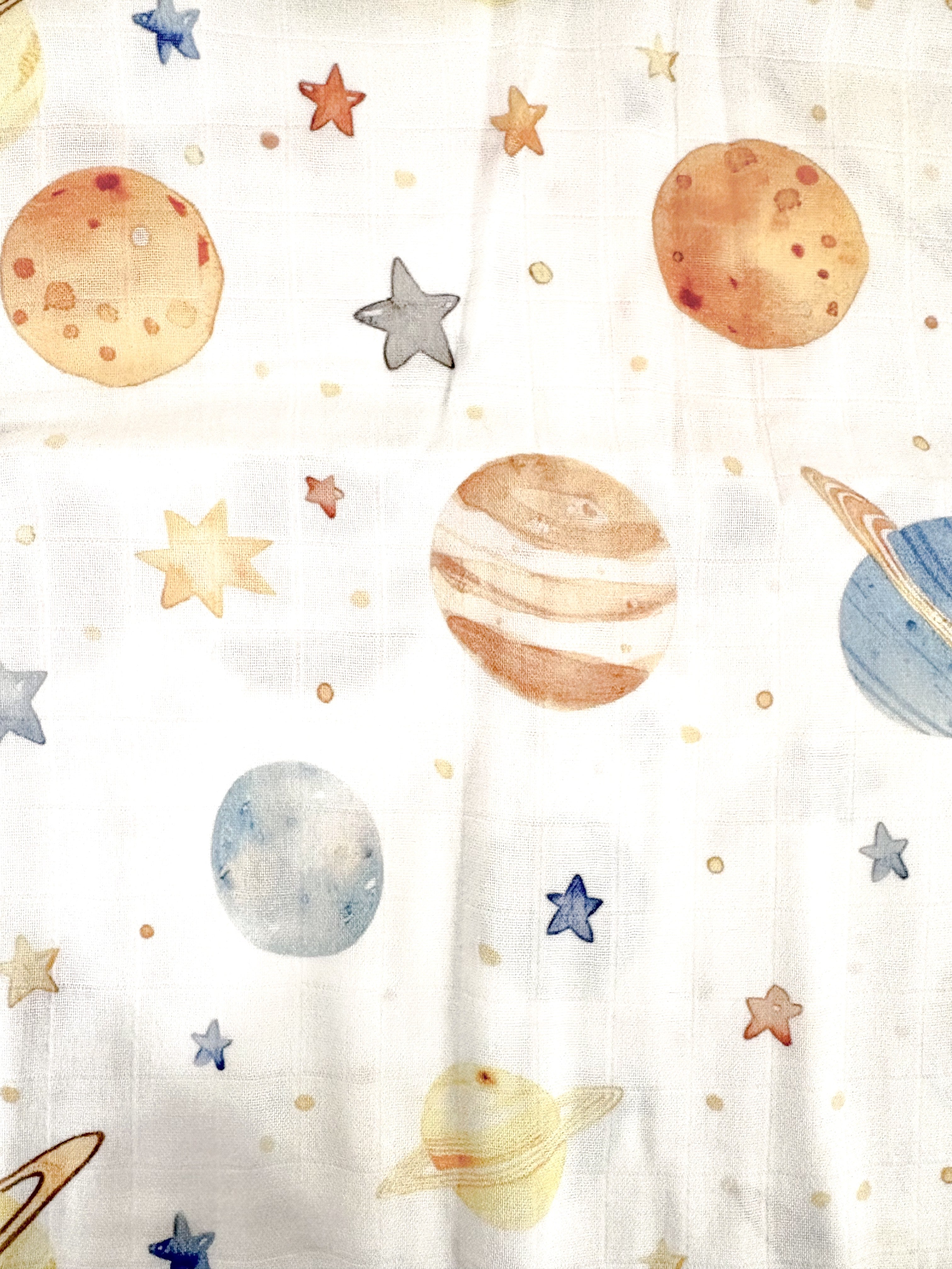 Mousseline Bambou Petite Galaxie