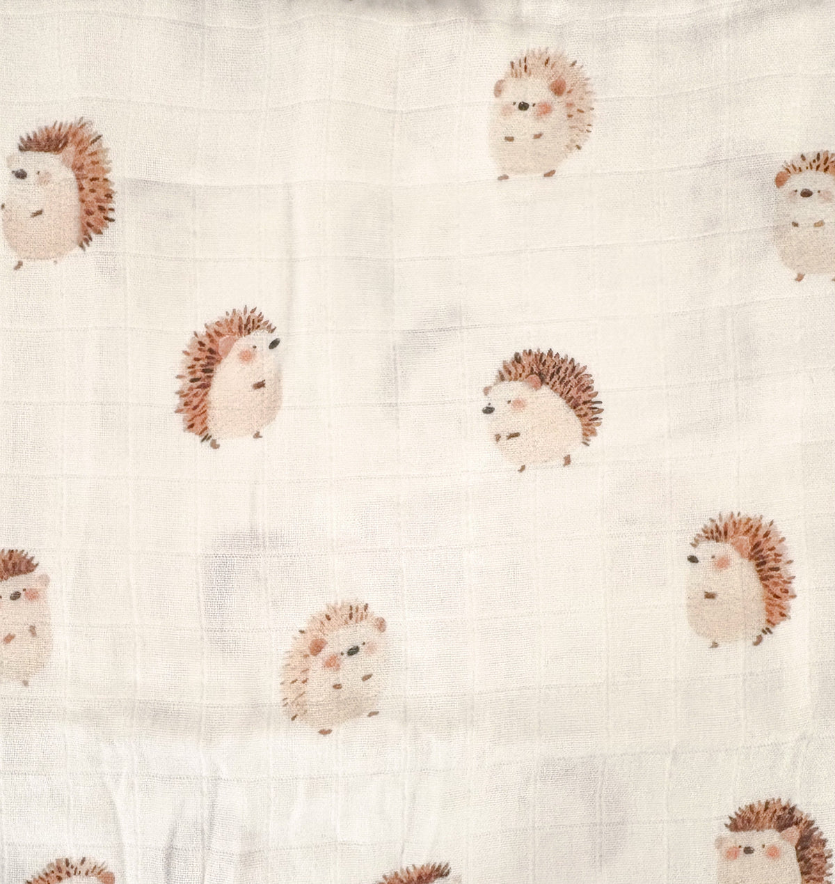 Mousseline Bambou Hérisson Beige