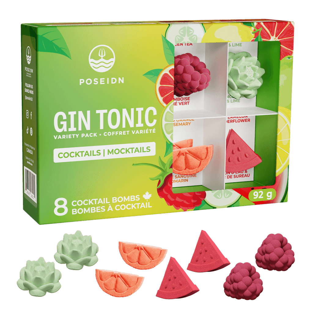 Super Coffret Variété Gin Tonic (8 Bombes)