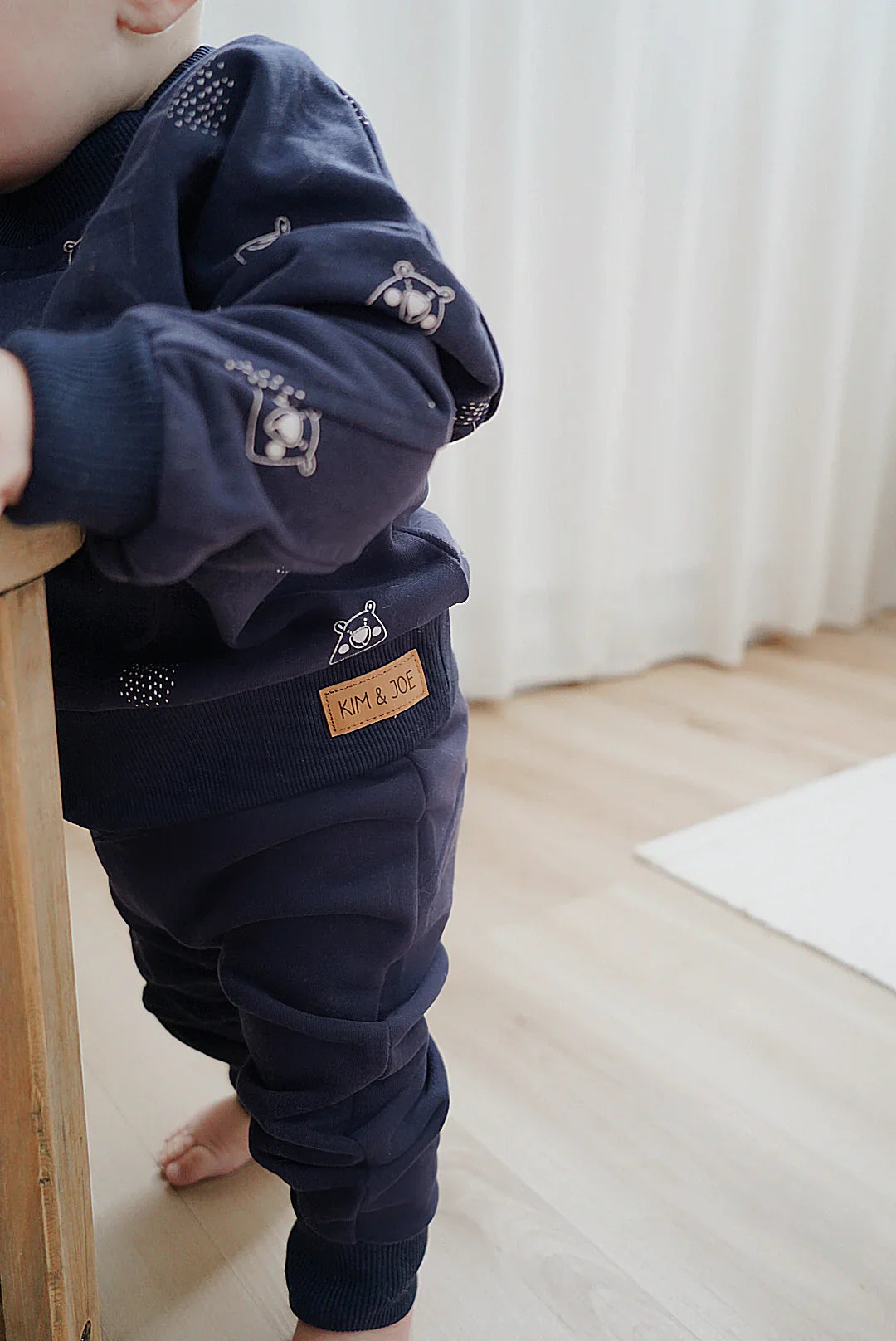 Crewneck Évolutif Bleu Marin Ours Polaire