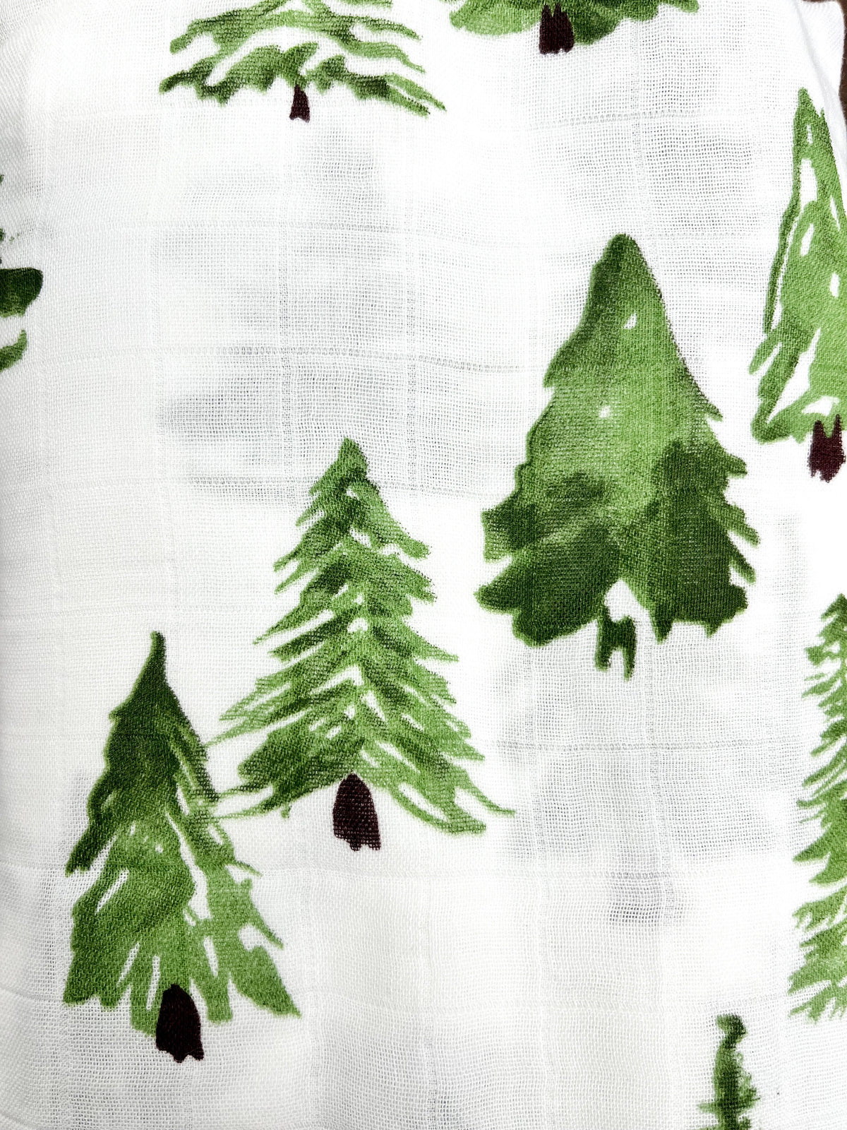 Mousseline Bambou Brume De Sapins