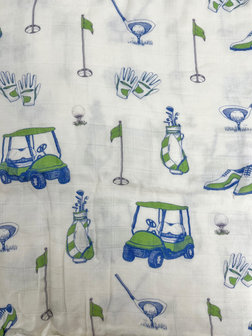 Mousseline Bambou Kart De Golf