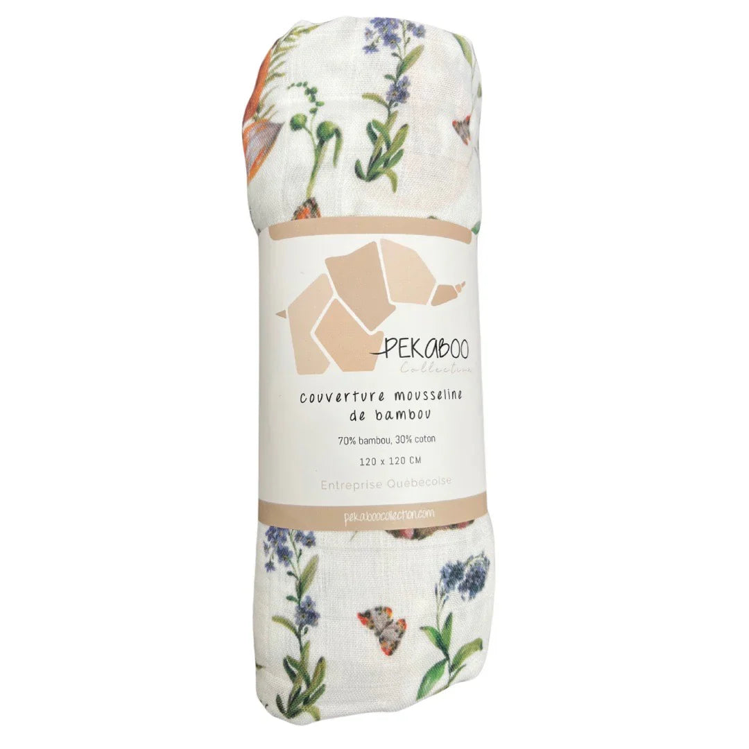 Mousseline Bambou Petit Monde Des Bois