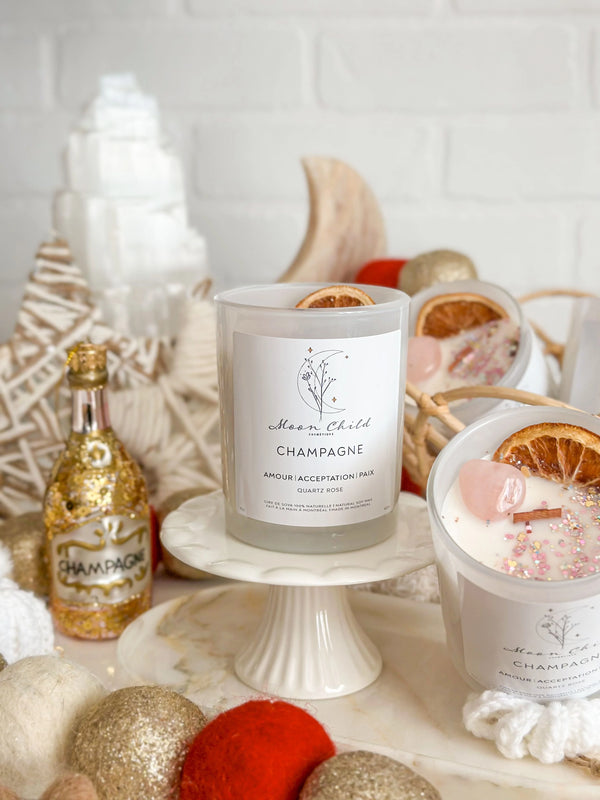 Chandelle Champagne - Quartz Rose