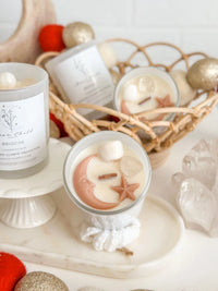 Chandelle Brioche - Quartz Clair & Agate