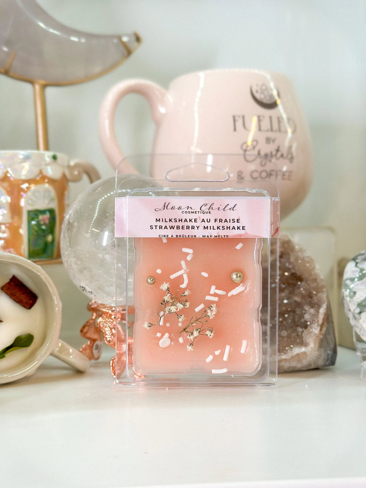 Cube De Cire Milkshake Aux Fraises