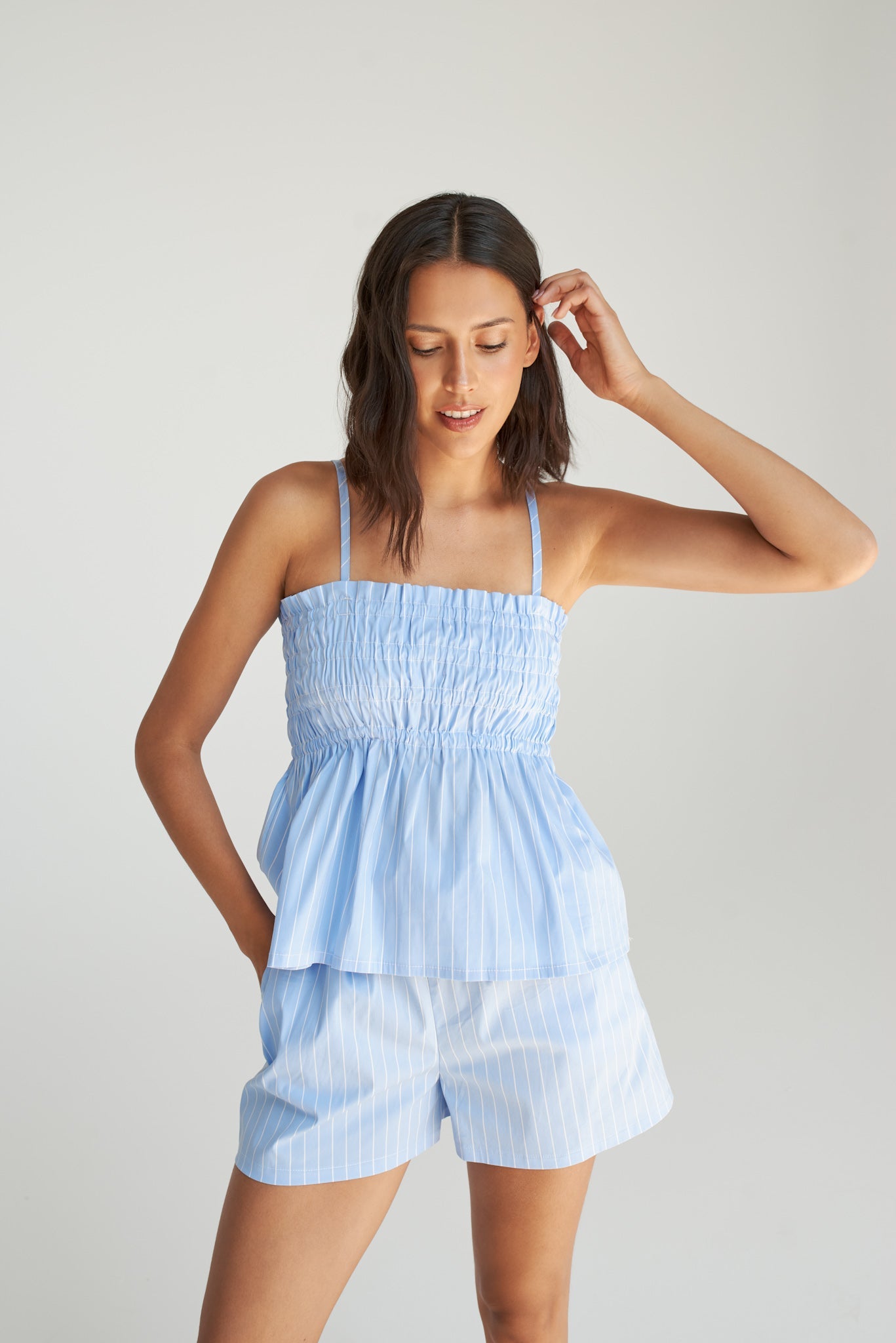 Camisole Isadora Bleue