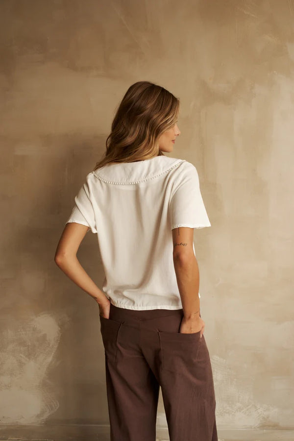 Pantalon Harper brun