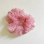 Chouchou Extra Organza Pois