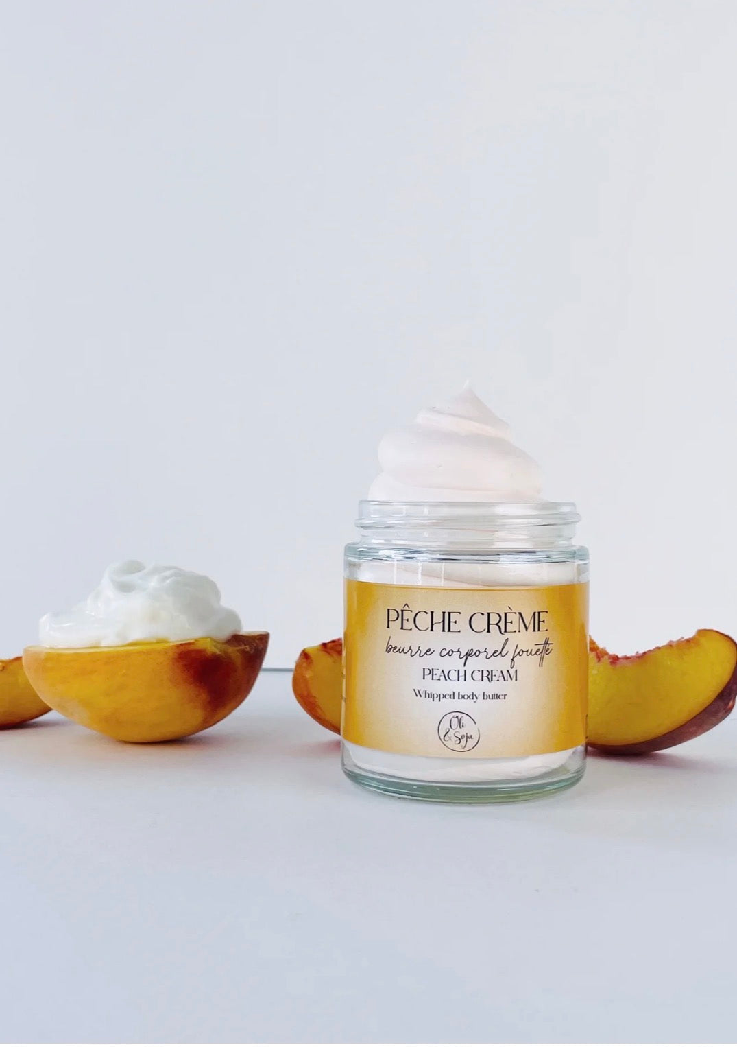 Beurre Corporel Fouetté Pêche Crème
