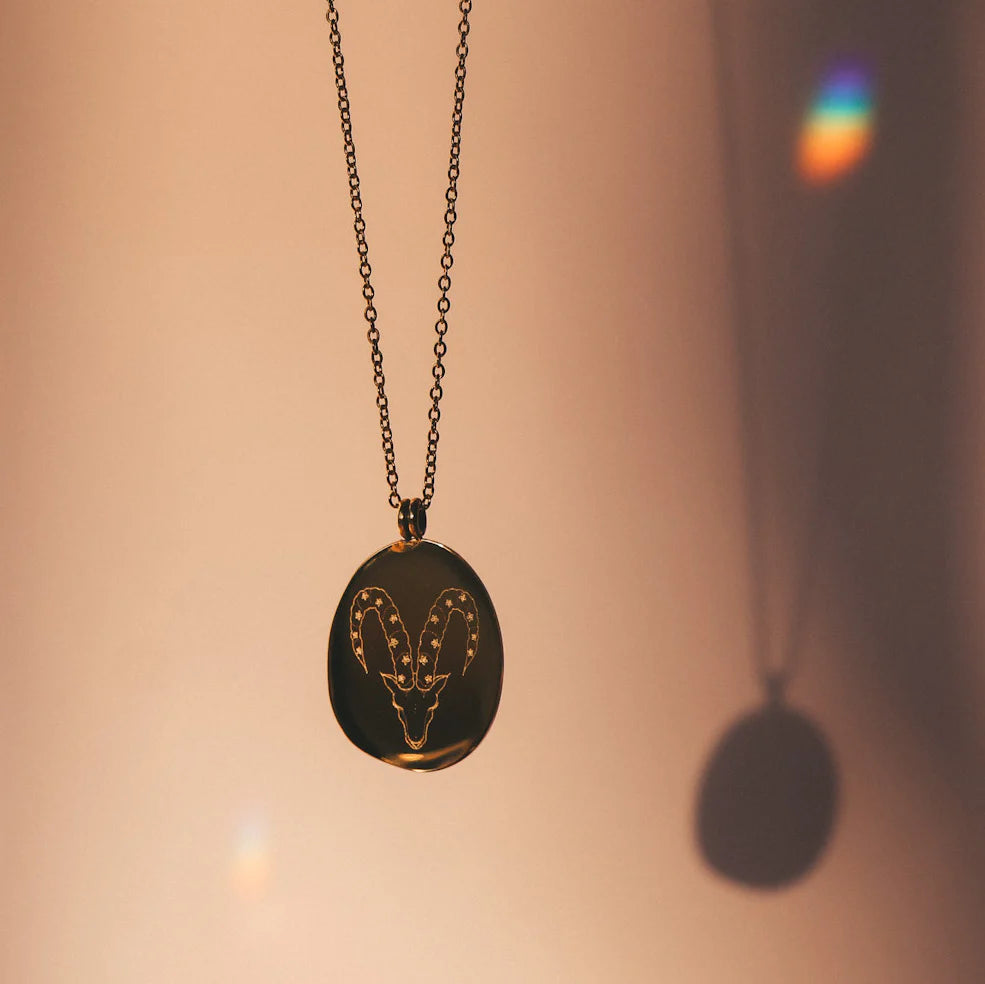 Collier Zodiac Or - Capricorne
