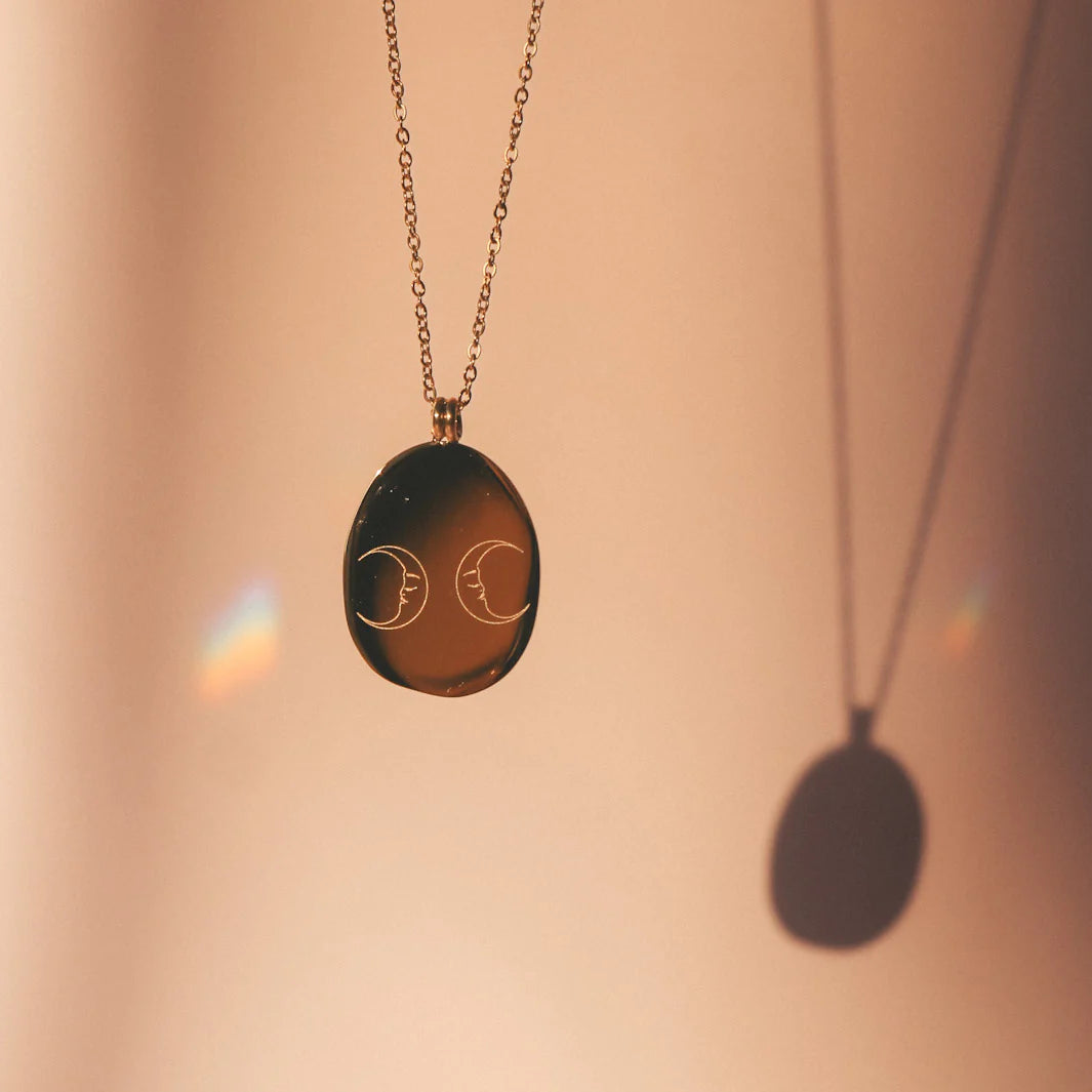 Collier Zodiac Or - Gémeau