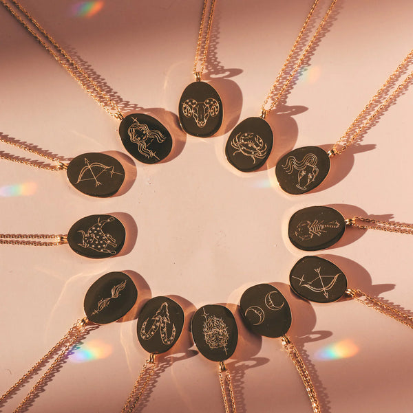 Collier Zodiac Or - Taureau