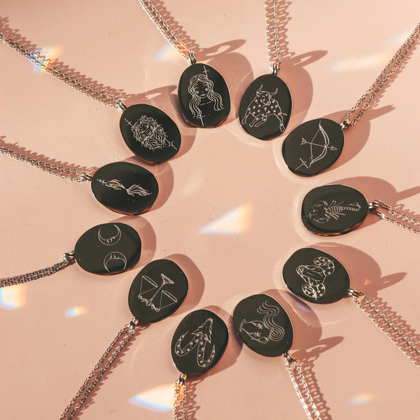 Collier Zodiac Argent - Gémeau