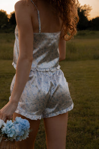 Short Posy À Volants
