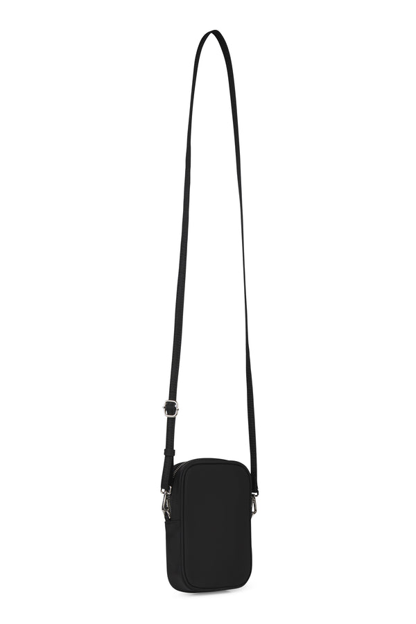 Sac À Bandoulière Le Iris Nylon Recyclé Noir