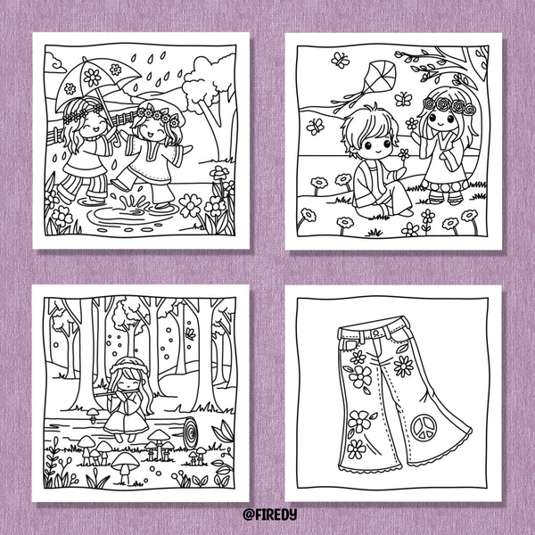 Livre À Colorier Colorie Avec Moi - Tome 4